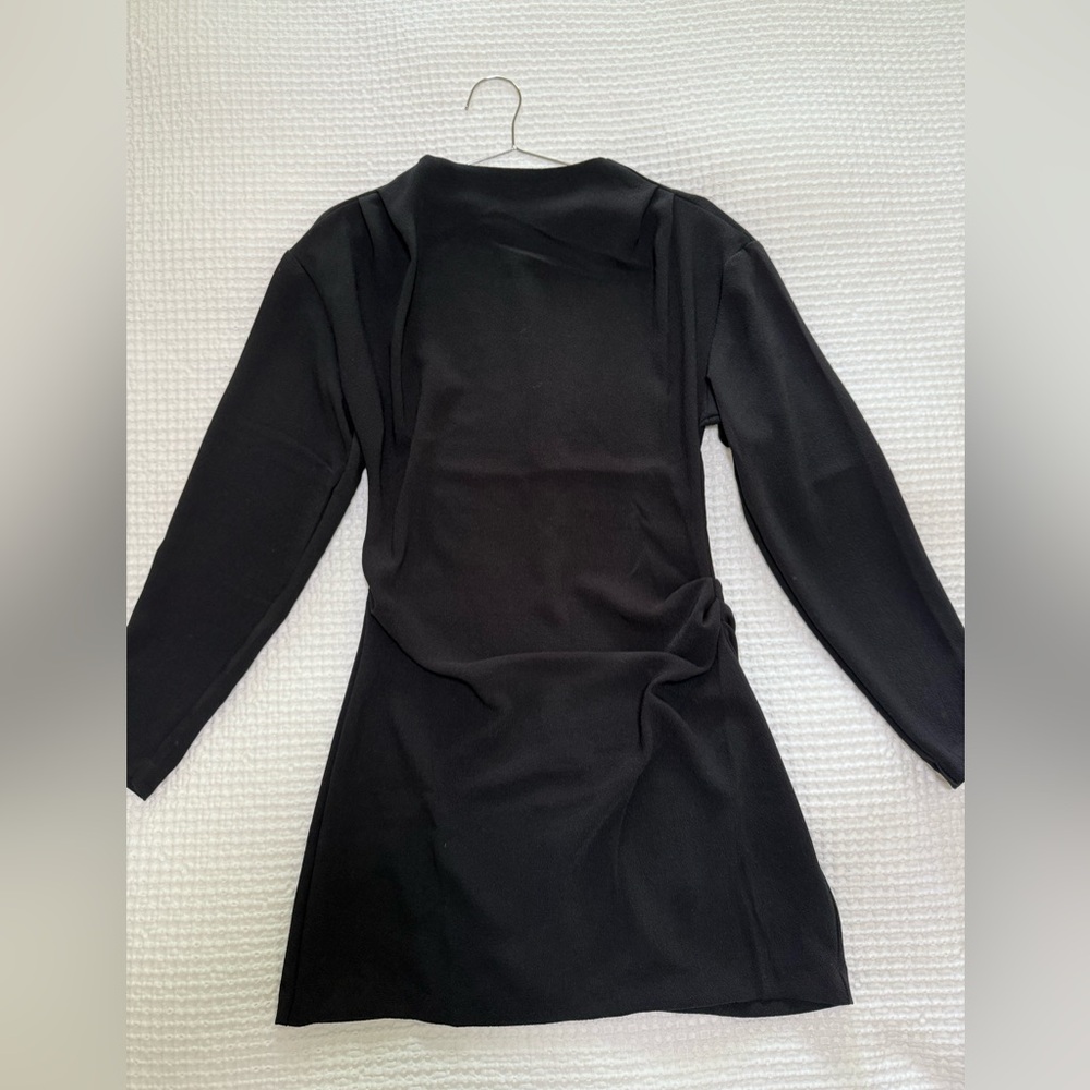 H&M Classic Black Long Sleeve Dress